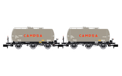 Arnold HN6674 - N - 2-tlg. Set Kesselwagen CAMPSA, RENFE, Ep. IV